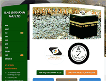 Tablet Screenshot of haj-umra.co.uk
